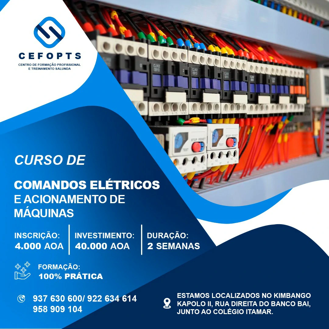 COMANDOS ELÉTRICOS E ACIONAMENTO DE MÁQUINAS